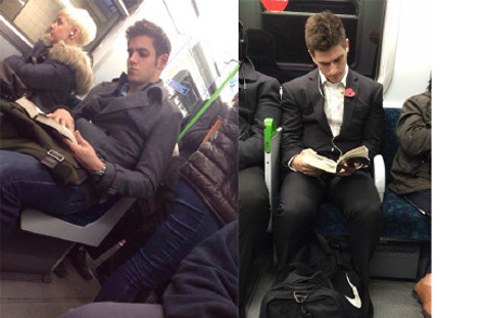 英国地铁里的帅哥火了~ 当英国人发现我们围观了他们的帅哥后……